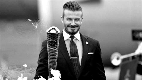 David Beckham Black And White Photography Black And