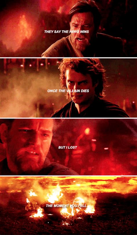 but i ll die on my feet with a knife on my hand star wars quotes star wars anakin star wars