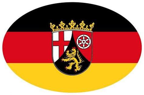 Aufkleber Sticker Wappen Fahne Rheinland Pfalz Aufkleber Wappen