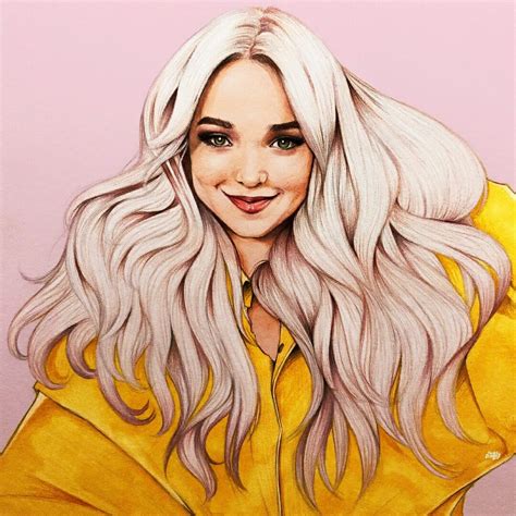 Fantastic Drawing Of Dove Dove Cameron Style Celebrity Drawings Dove Cameron