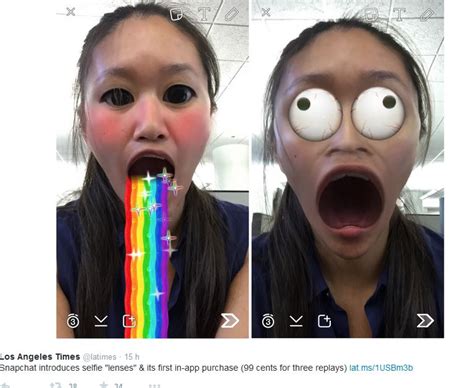 Snapchat Si Aggiorna Ecco I Nuovi Filtri Per I Selfie Giornalettismo