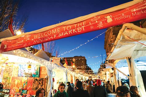 Downtown Holiday Market Brings Arts Crafts And Festive Food To F