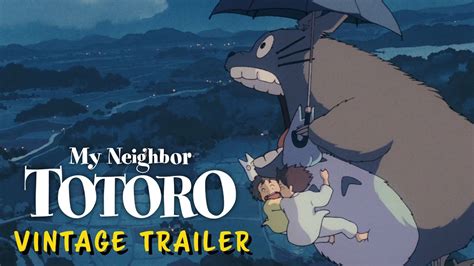 Bioskopkeren my neighbor totoro (1988). My Neighbor Totoro Vintage Trailer (1988) - Studio Ghibli ...