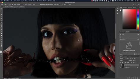 Fast Retouch Nude Portrait Youtube