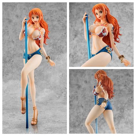 Cm Anime One Piece Figur Pole Dance Ver Sexy Toy Doll Nami Collection Pop Model Brinquedos