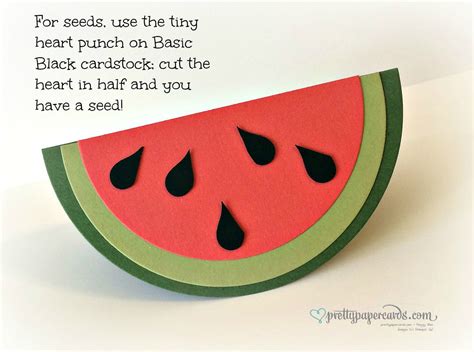 Summer Watermelon Pretty Paper Cards