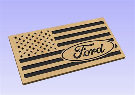 Ford Us Flag Svg Only Etsy India
