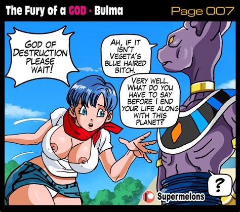 Rule 34 Beerus Breasts Bulma Briefs Cheating Comic Dragon Ball Dragon Ball Super Fear God Of