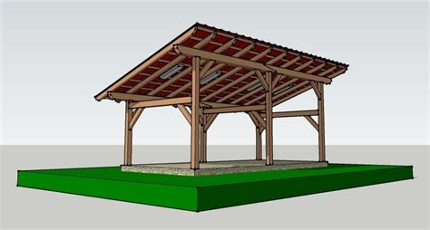 14x30 Timber Frame Shed Barn