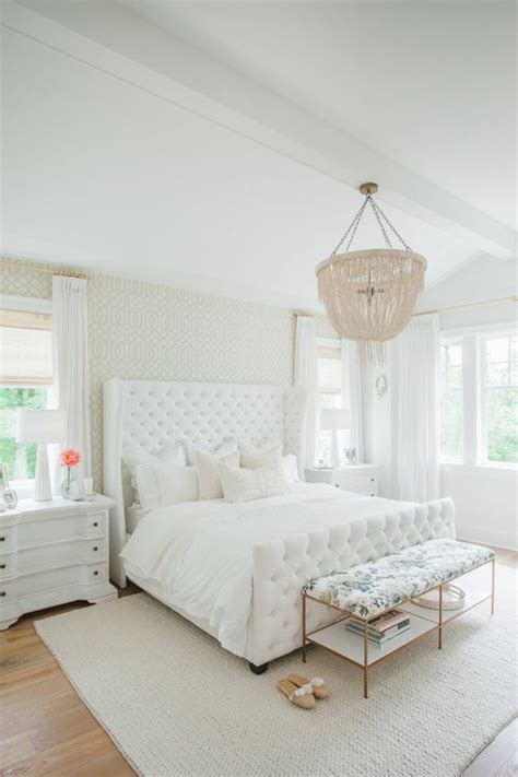 25 Gorgeously Chic White Bedroom Ideas Youll Adore Recipegood