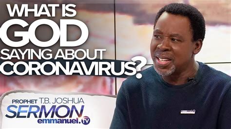 Born on june 12, 1963, he was a televangelist and philanthropist. WHAT IS GOD SAYING ABOUT 'CORONAVIRUS'?!? | Prophet TB ...