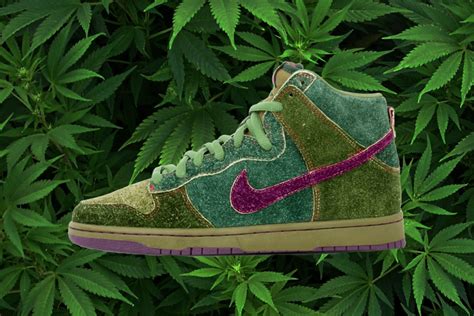 The Dopest Weed Themed Sneakers