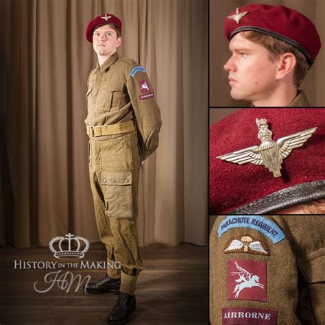 British Paratrooper Uniform Basic Uniform 1941 1945 History In