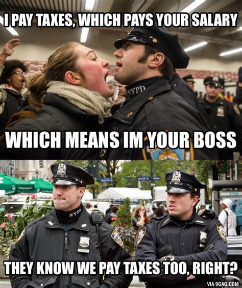 Everytime I Hear This Argument 9gag Cops Humor Police Humor Police