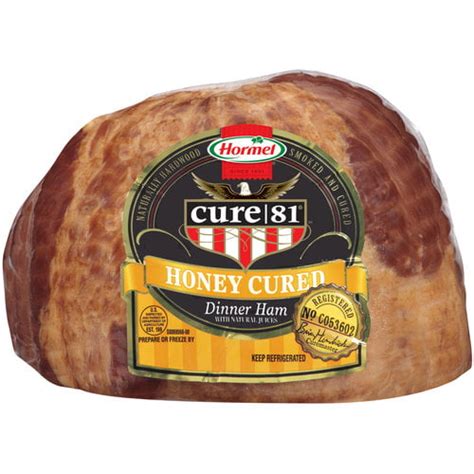 Hormel Cure 81 Honey Cured Half Boneless Ham 25 40 Lb