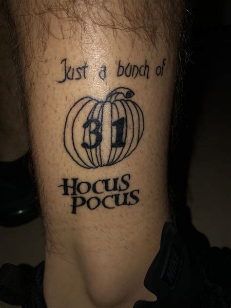 920 white horse pike, oaklyn, nj 08107, usa. Hocus Pocus | Halloween tattoos, Tattoos, Hocus pocus