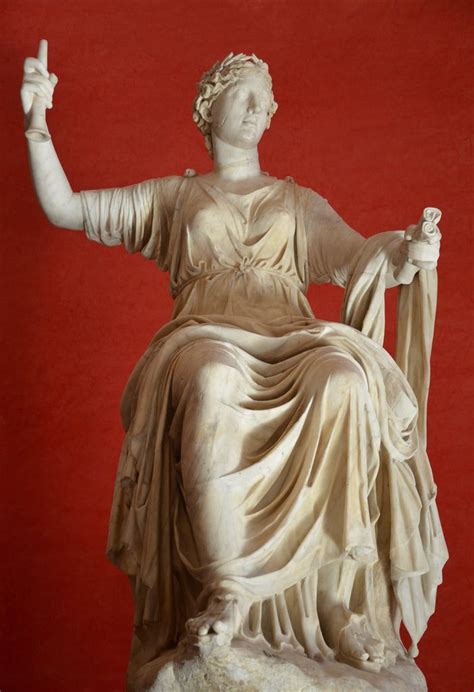 Clio Muse Of History Unearthed In About 1500 At Hadrians Villa