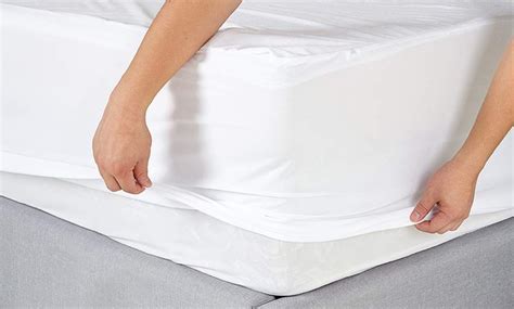 waterproof and breathable fitted terry mattress protector groupon
