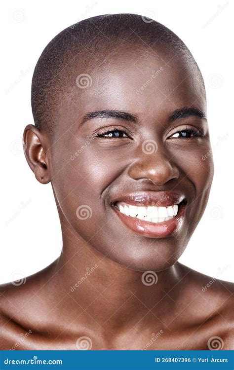 Shes One Of A Kind A Beautiful African Woman Smiling Happily While