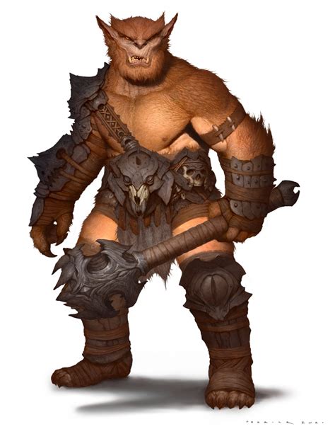 Artstation Dungeons And Dragons Bugbear John Tedrick In 2021 Character Art Dungeons And
