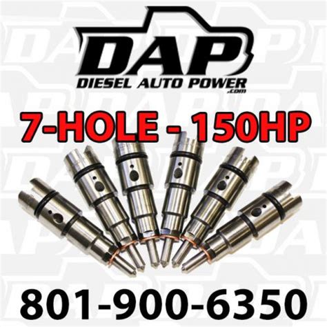 Purchase Dap 150hp Performance Injectors 150 For Dodge Ram Diesel