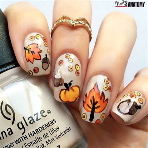 Autumn Nail Design Images