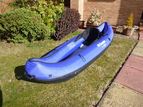 This Is My Blue Sevylor Rio One Man Inflatable Canoe For Sale In