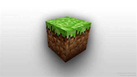 Minecraft Dirt Block Desktop Wallpaper By Fpsxgames On