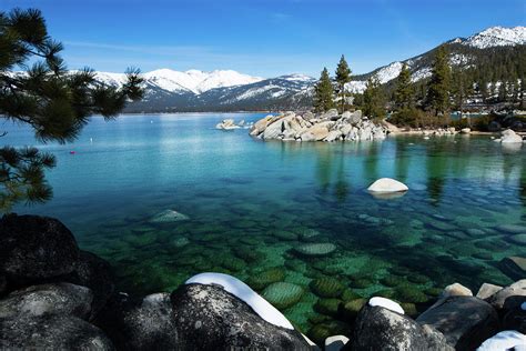 Rocks In A Lake Lake Tahoe Photograph By Panoramic Images Fine Art
