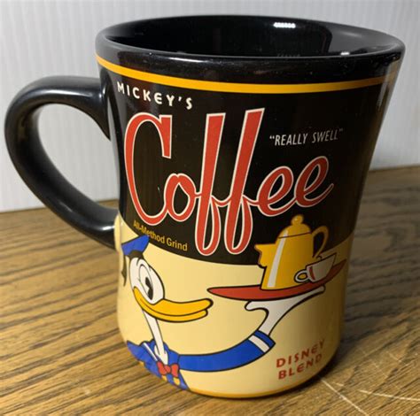 Disney Parks Donald Duck Coffee Mug Mickeys Really Swell Mug Ebay