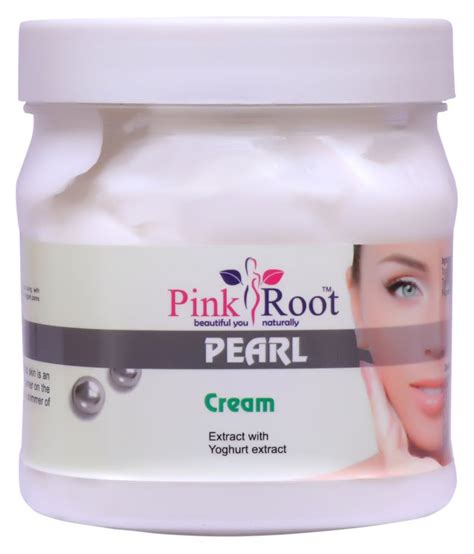 Pink Root Pearl Cream 500gm With Oxyglow Perle Bleach Day Cream 50 Gm