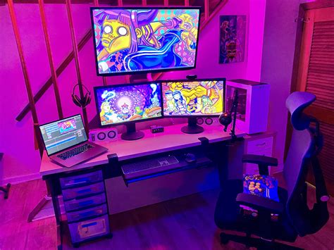 Content Creation Graphic Design Gaming Setup Rbattlestations