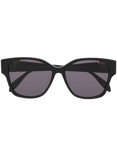 Alexander Mcqueen Eyewear Butterfly Tinted Sunglasses Farfetch