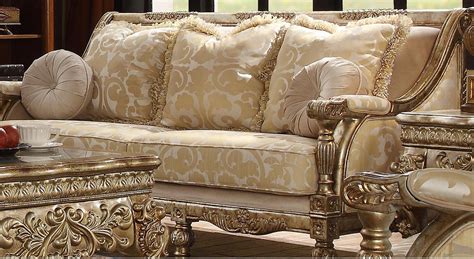 Maybe you would like to learn more about one of these? Homey Design HD-205 Antique Gold Finish Victorian Living ...