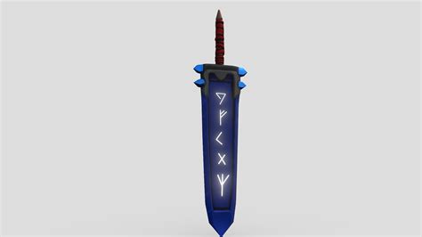 My First Sword In Blender 3d Model By Jeczalf 55025cb Sketchfab
