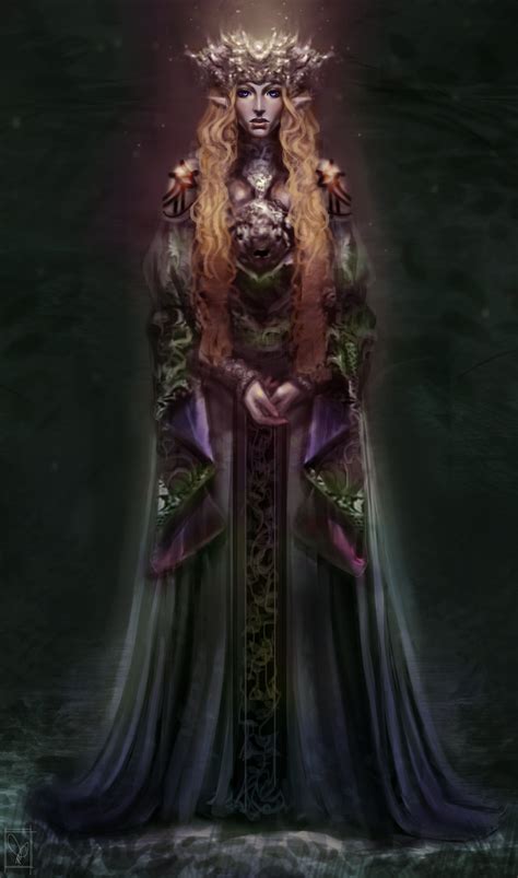 One Of The Elder Chrysanders High Elven Queen Liara Star By