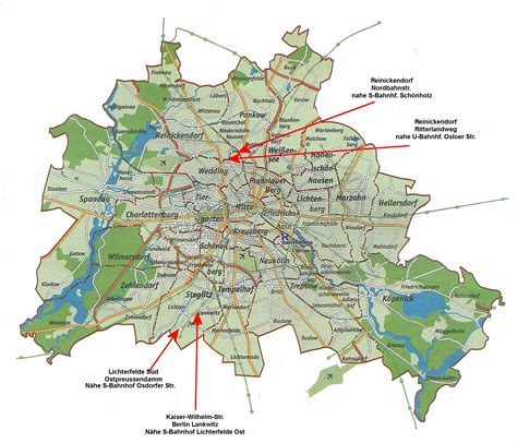 Suche auf der internetseite von berlin.de. Bvg Berlin Stadtplan Karte