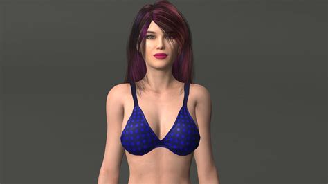 Beautiful Bikini Female Rigged 3d Model Turbosquid 1657876