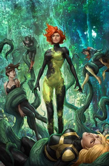 Pamela Isley New Earth Superhero Artwork Poison Ivy Dc Comics Art
