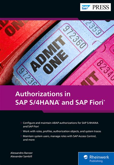 Sap S4hana Authorizations Sap Fiori Authorizations By Sap Press