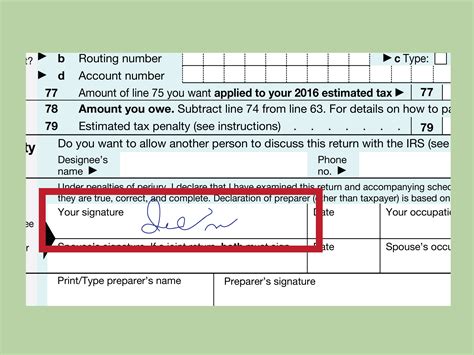 How To Fill Out Irs Form 1040 With Form Wikihow
