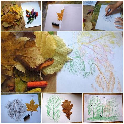 Creative Leaf Drawing