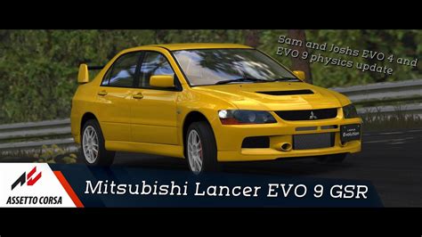Assetto Corsa Mitsubishi Lancer EVO 9 GSR Gunma Gunsai Touge