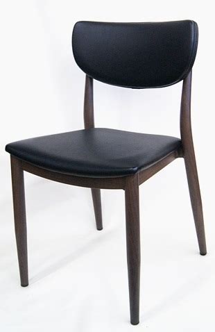 From aspirational chairs to hardworking performers. Modern Walnut Wood Metal Padded Dining Chair