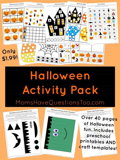 Halloween Activity Pack Extraordinaire