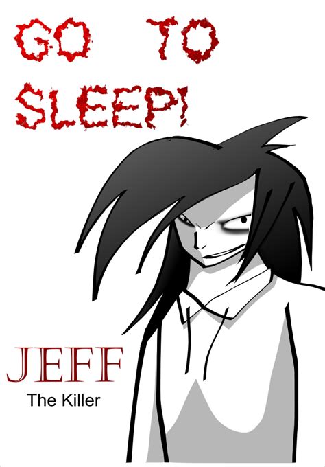 Jeff The Killer Go To Sleep White Bg By Pokie4life On Deviantart