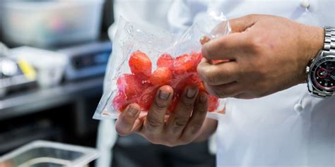 How To Macerate Strawberries Sous Vide Great British Chefs Macerated Strawberries Great