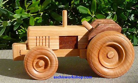 Plan 223 90 Hp 4wd Tractor Wooden Toy And Model Plans Wooden Toys