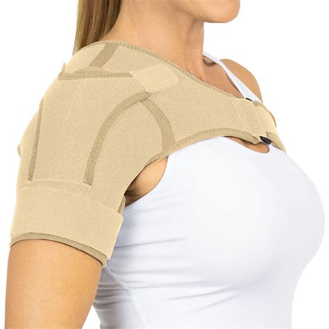 Vive Shoulder Stability Brace Beige Health And Household