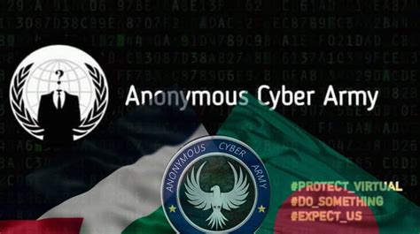 anonymous cyber army posts facebook